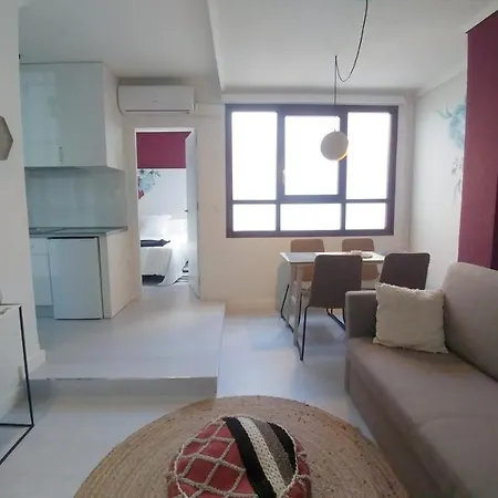 San Francisco 10 - 6 Boutique En El Centro - Playa Postiguet דירה *